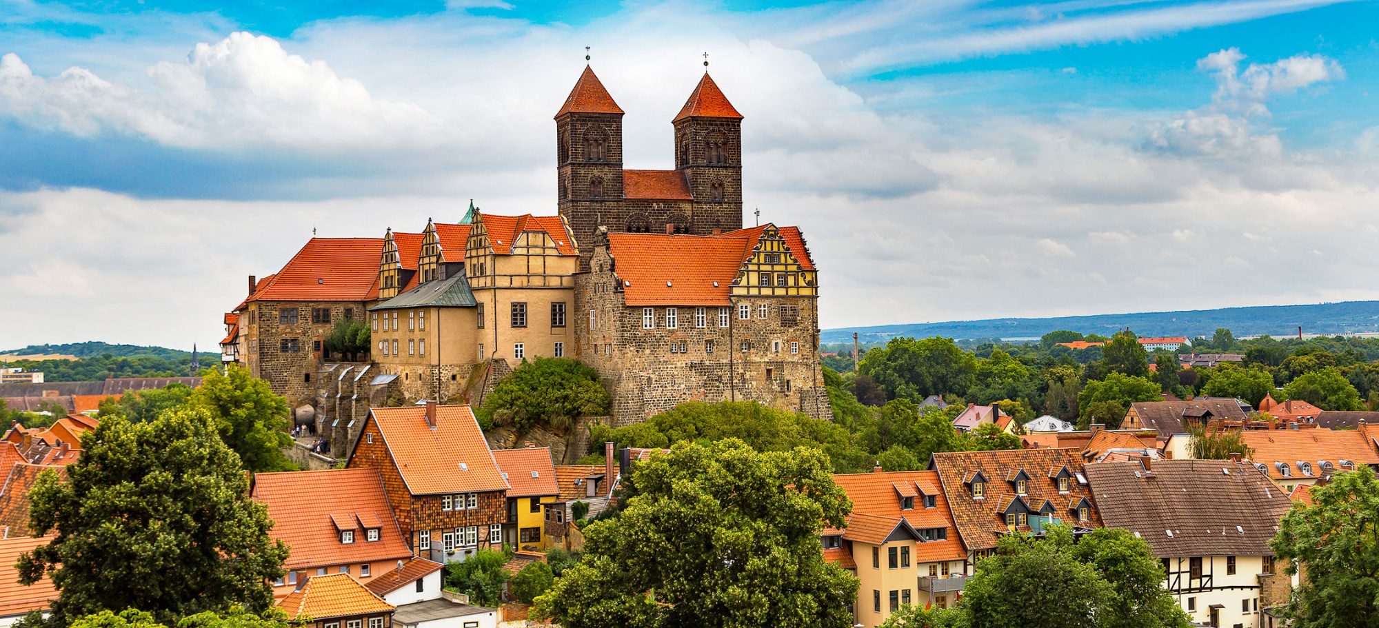 Schlossberg mit Stiftskirche